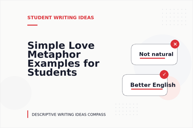 Simple Love Metaphor Examples for Students