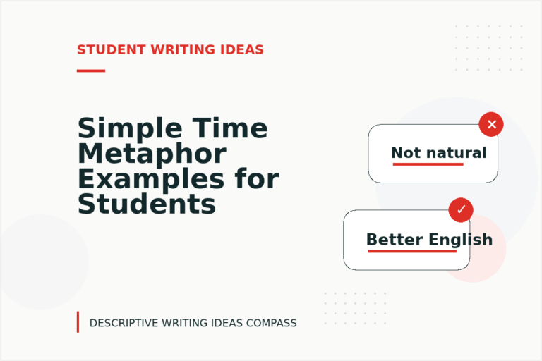 Simple Time Metaphor Examples for Students