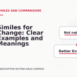 Similes for Change: Clear Examples and Meanings