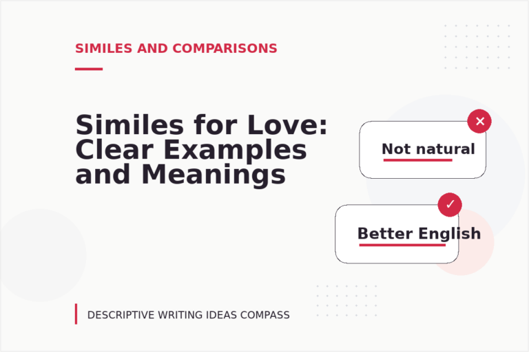 Similes for Love: Clear Examples and Meanings Similes for Love: Clear Examples and Meanings