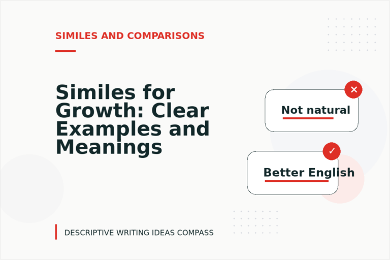 Similes for Growth: Clear Examples and Meanings