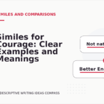 Similes for Courage: Clear Examples and Meanings