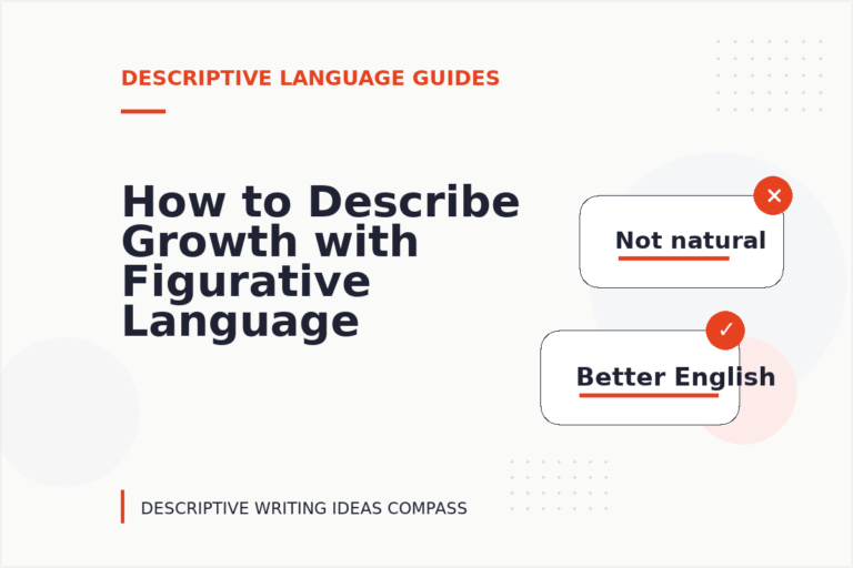 How to Describe Growth with Figurative Language