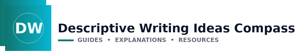 Descriptive Writing Ideas Compass
